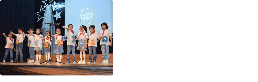 ﷯ 1. Sınıflarımızın "Okuma Bayramı" ﷯ İlkokul 1.Sınıf öğrencilerimiz okuyup yazmanın heyecanını ve mutluluğunu hazırladıkları Sene Sonu Gösterisinde aileleri, öğretmenleri ve arkadaşları ile paylaştılar.