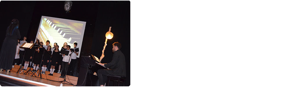 ﷯ PİYANO RESİTALİ ﷯ Kipaş Eğitim Kurumları öğrencileri tarafından “Piyano Resitali Konseri” gerçekleştirildi. Resim sergisi ile açılışını yaptığımız gecede çok sesli çocuk korosu da yer aldı. Öğrencilerimiz bu etkinlikle sanatseverlere güzel anlar yaşattı. 